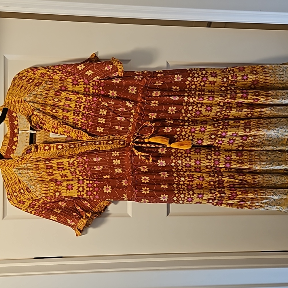 NWT Free People Rare Feelings Maxi Dress